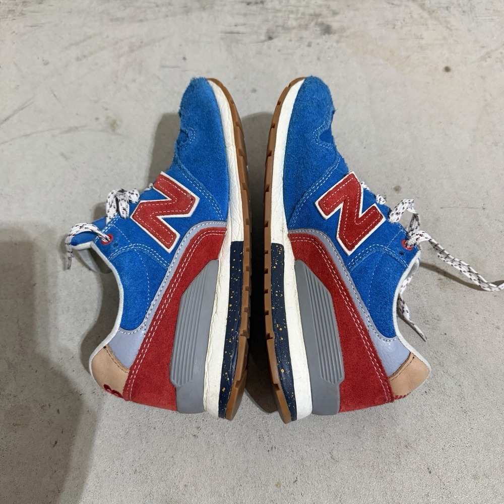 New Balance 996 Blue Suede Sneakers Men's 6 / Fits Women's 7.5 Retro - Picture 7 of 9